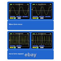 Professional Digital Oscilloscope Portable Storage Oscilloscope Kit 110MHz New