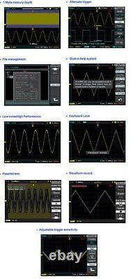 RIGOL DS1052E Digital Oscilloscope 2 analog channels 50MHz bandwidth 1GSa/s Sam