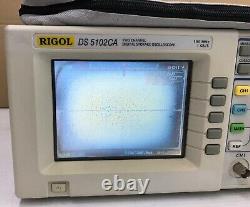 Rigol Ds5102ca 100mhz Two Channel Digital Storage Oscilloscope Display Spoiled