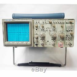 TEKTRONIX 2221A 100 MHz DIGITAL STORAGE OSCILLOSCOPE TESTED