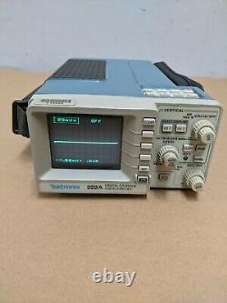 TEKTRONIX 222A Digital Storage Oscilloscope With Probes, See Photos