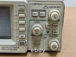 TEKTRONIX 222A Digital Storage Oscilloscope With Probes, See Photos