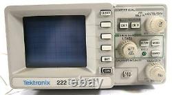 TEKTRONIX 222 DIGITAL STORAGE OSCILLOSCOPE Free shipping