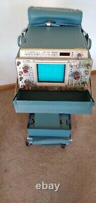 TEKTRONIX 468 Digital Storage Oscilloscope With cart +miscs