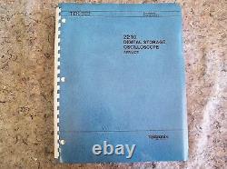 Tektronix 2210 Digital Storage Oscilloscope withOperators Manual