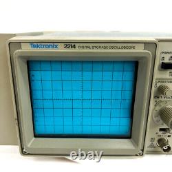 Tektronix 2214 Digital Storage Oscilloscope 4-Channel 16 MS/a 20MHz, Made in USA