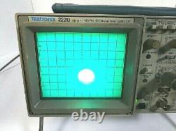 Tektronix 2220 60MHz Bandwidth Digital Storage Oscilloscope -Free Shipping