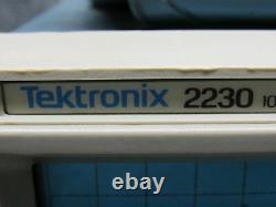 Tektronix 2230 100MHz Digital Storage Oscilloscope Tested
