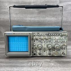 Tektronix 2230 100MHz Digital Storage Oscilloscope Untested AS IS Powers On