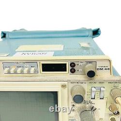 Tektronix 466 Storage Oscilloscope 2 Channel 100 MHz w DM 44 Digital Multimeter