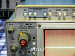 Tektronix 468 Digital Storage Oscilloscope with Front Cover