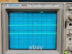 Tektronix Model 2220 Digital Storage Oscilloscope 60 MHz