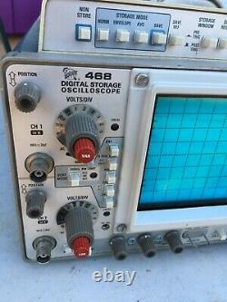 Tektronix Model 468 Benchtop Digital/Analog Storage Oscilloscope