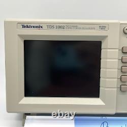 Tektronix TDS1002 2CH 60MHz 1GS/s Digital Storage Oscilloscope Used Tested