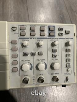 Tektronix TDS1002 2CH 60MHz 1GS/s Digital Storage Oscilloscope Used Tested