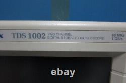 Tektronix TDS1002 60MHz 1GS/s Two Channel Digital Storage Oscilloscope
