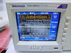 Tektronix TDS2002C Two Ch Digital Storage Oscilloscope, 70MHz 1GS/s, Tpp0101,8573