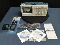 Tektronix TDS2012C 100MHz 2 CH Digital Storage Oscilloscope, TPP0201 x 2 (4645)