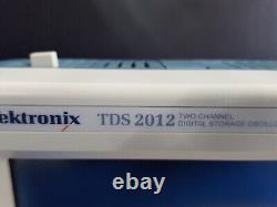 Tektronix TDS2012 2 Channel Digital Storage Oscilloscope, 100MHz 1GS/s (7456)