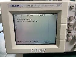 Tektronix TDS2012 Two channel Digital Storage Oscilloscope 100MHz, 1GS/S 50305