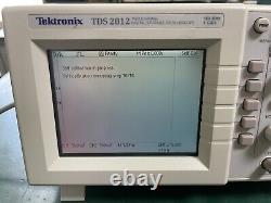 Tektronix TDS2012 Two channel Digital Storage Oscilloscope 100MHz, 1GS/S 50305