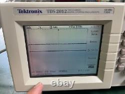 Tektronix TDS2012 Two channel Digital Storage Oscilloscope 100MHz, 1GS/S 50305