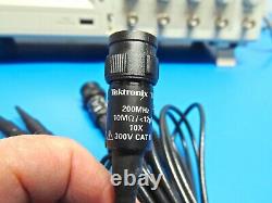 Tektronix TDS2014C Digital Storage Oscilloscope with 4 TPP0201 Probes