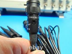 Tektronix TDS2014C Digital Storage Oscilloscope with 4 TPP0201 Probes