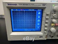 Tektronix TDS2024B 4-Ch 200 MHz 2 GS/s Digital Storage Oscilloscope FULLY TESTED