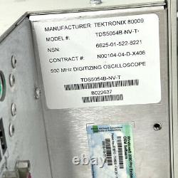 Tektronix TDS5054B-NV-T Digital Storage Oscilloscope, 4 Channel, 500MHz 1 GS/s