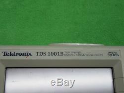 Tektronix TDS 1001B 2-Channel Digital Storage Oscilloscope 40MHz 500MS/s Tested