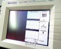 Tektronix TDS 1001 Two Channel Digital Storage Oscilloscope For PARTS/ REPAIR