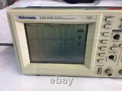 Tektronix TDS 1002 Digital Storage 2-Channel Oscilloscope(Missing Knobs)