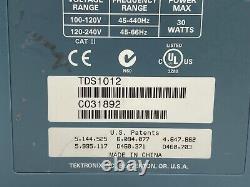 Tektronix TDS 1012 Two-Channel Digital Storage Oscilloscope 100Mhz 1GS/s