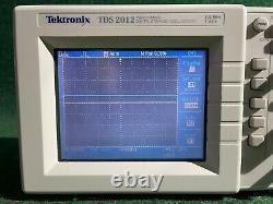 Tektronix TDS 2012 Two Channel 100MHz 1GS/s Digital Storage Oscilloscope, Color