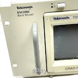 Tektronix TDS 2014 Digital Storage Oscilloscope 4-Channels with RM 2000 Rack Mount