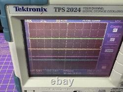 Tektronix TPS 2024 4 CH Digital Storage Oscilloscope
