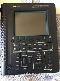 Tektronix Tekscope THS720 100 MHz 2 channel oscilloscope with New Battery Manual