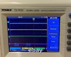 Tenma 72-7630 300MHZ 2GS/s Digital Storage Oscilloscope