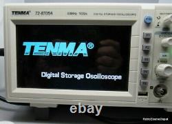Tenma 72-8705A Digital Storage Oscilloscope 50MHz 1Gs/second Works Great