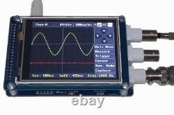 UCE-DSO212 3.2 TFT Digital Oscilloscope, 10Msps, 2 Ch + probe