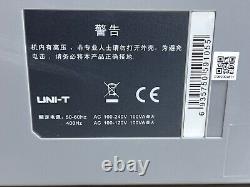 UNI-T UTD2102E 100MHZ 500MS/aS DIGITAL STORAGE OSCILLOSCOPE