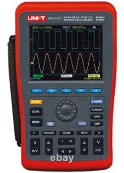 UTD1102C Handheld Digital Storage Oscilloscope 2channel 100MHZ 500MS/s UTD-1102C