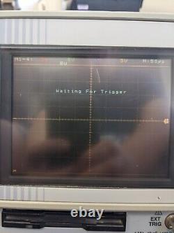 Used Gould Classic 6000 digital storage oscilloscope no probes