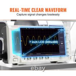 VEVOR 2-in-1 Handheld/Portable Digital Oscilloscope 2.5MS/S/1GS/S 1/100MHZ