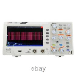 VICTOR VC1100S 7'' Dual Ch Storage Oscilloscope 100MHz Color Digital Display