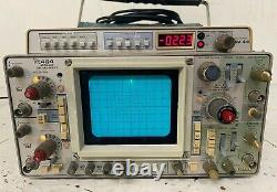 Vintage Tektronix 466 Dual Trace Storage Oscilloscope with DM44 Digital Multimeter