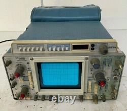 Vintage Tektronix 466 Dual Trace Storage Oscilloscope with DM44 Digital Multimeter