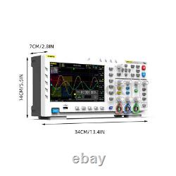 1014D FNIRSI Oscilloscope numérique avec stockage Générateur de signal à double canal 100MHz