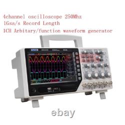 1x Hantek DSO4254C Oscilloscope Numérique de Stockage 64K 4CH Source de Signal 250MHz